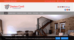 Desktop Screenshot of construccionesjimenez.com